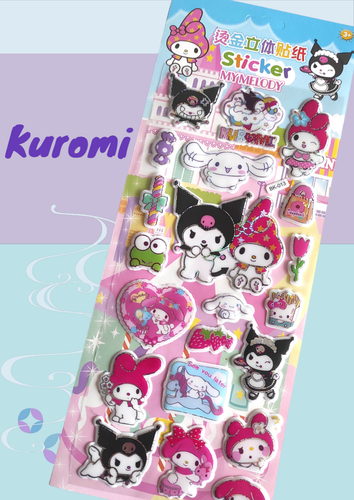 استیکر برجسته سه بعدی