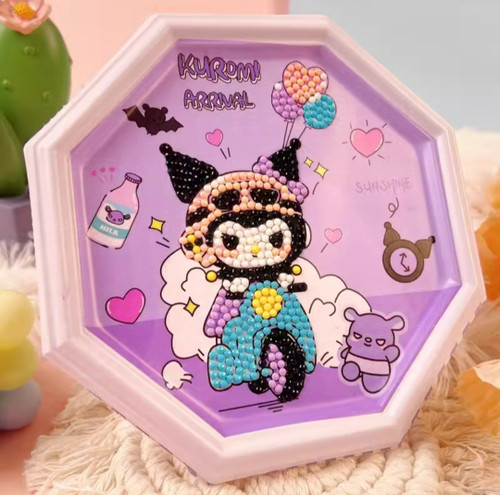 نقاشی الماسی قاب دار کودکانه