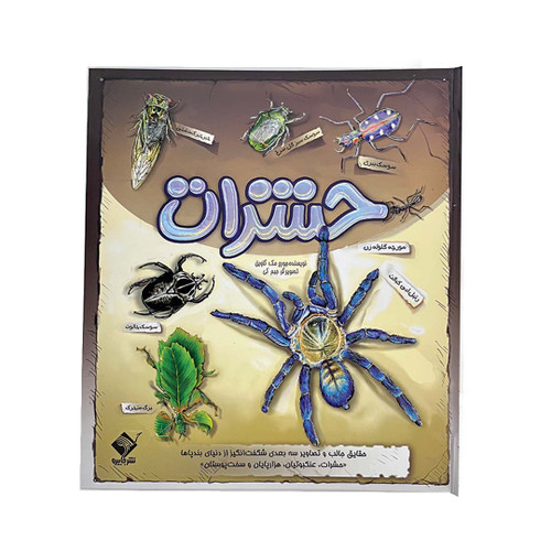 کتاب سه بعدی حشرات (pop up)